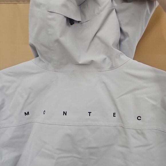 Montec Womens Ski Jacket Soft Gray/black Size S Dune Insulated Hooded Pullover - Picture 12 of 12